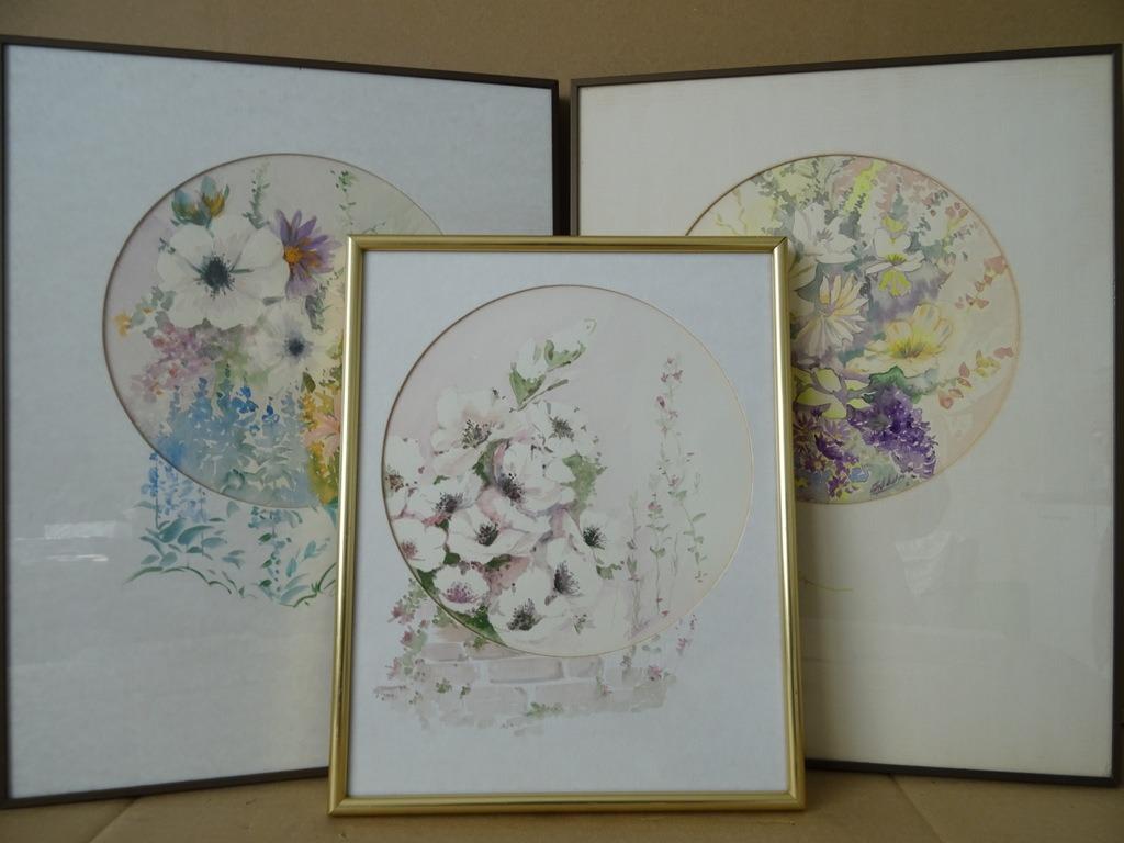 Herman Oubouter Aquarelle avec certificat 3x Également lâche, Enlèvement ou Envoi