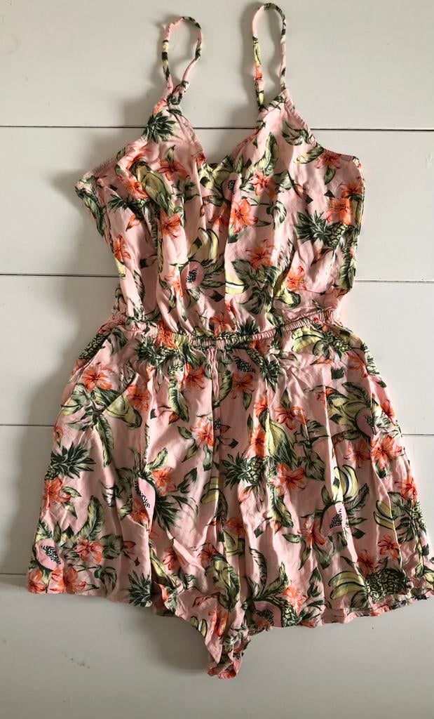 gebloemde playsuit 34 XS H&M Divided, Kleding | Dames, Ophalen of Verzenden, Maat 34 (XS) of kleiner