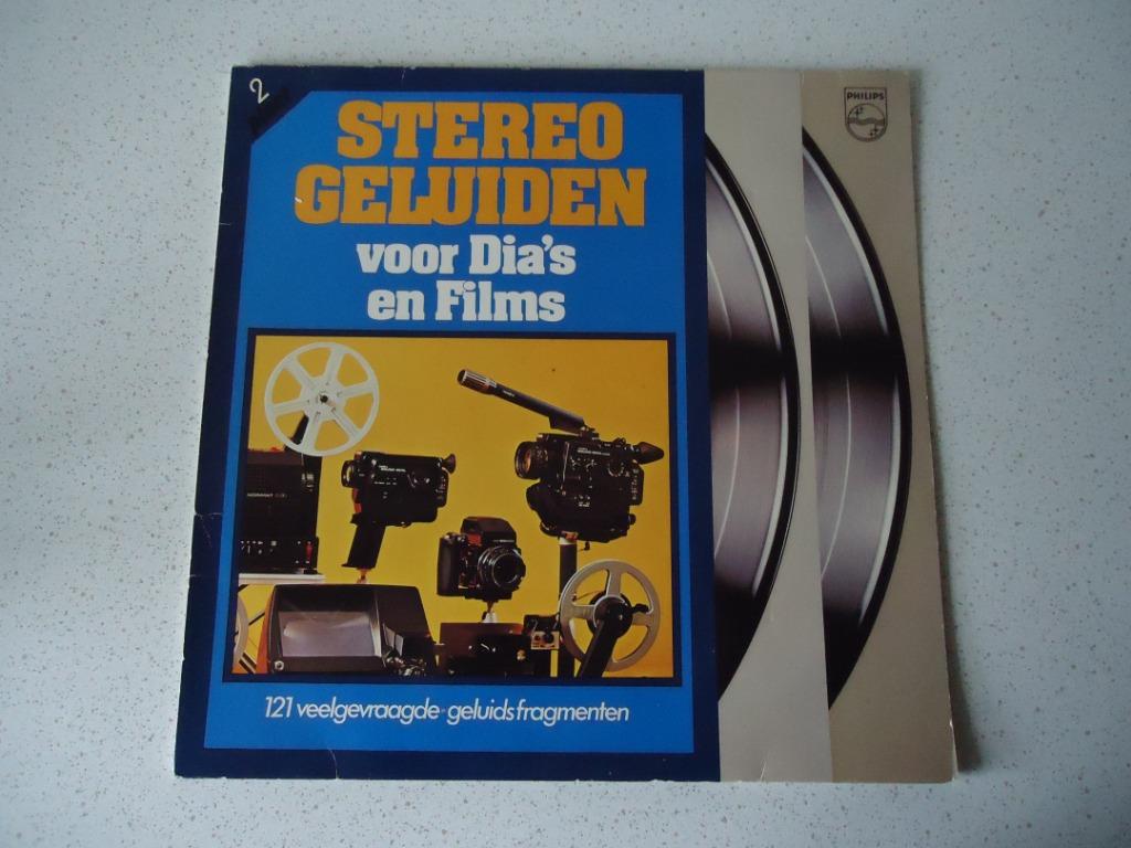 Dubbel LP Frans Peters "StereoGeluiden voor Dia's en Films"., Cd's en Dvd's, Vinyl | Overige Vinyl, Ophalen of Verzenden, Gebruikt