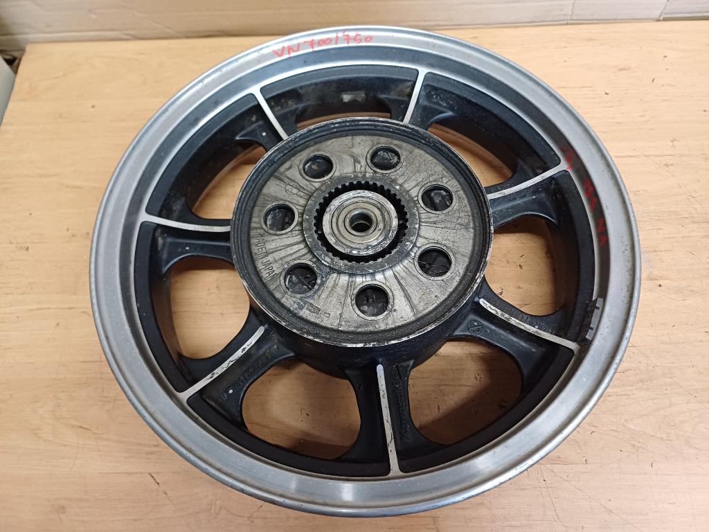 kawasaki vulcan 700 en vulcan 750 achterwiel velg, Enlèvement ou Envoi, Utilisé