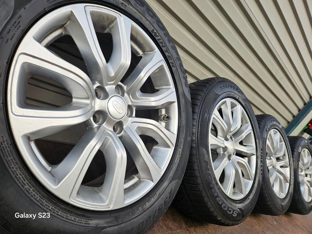 18 inch originele Range Rover Discovery Evoque velgen winter, Ophalen of Verzenden, Zo goed als nieuw