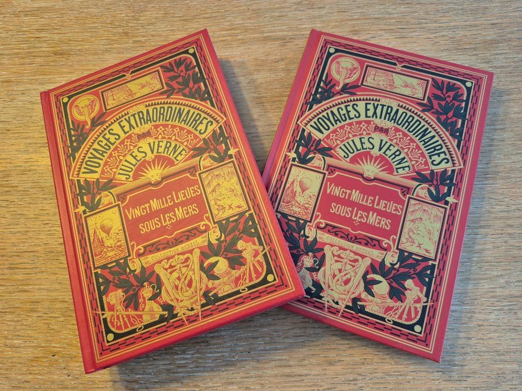 2 boeken "Jules Verne" (franstalig), Ophalen of Verzenden, Nieuw, Collection Hetzel
