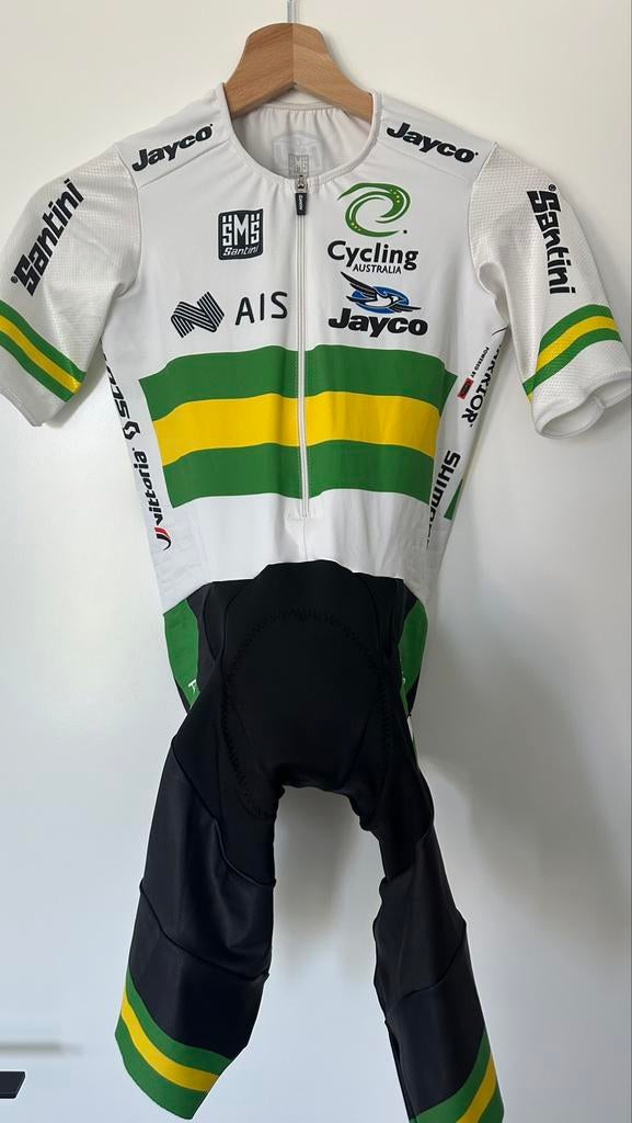 Road Race Suit - Australian National Team - Santini (Medium), Ophalen of Verzenden, Zo goed als nieuw, Santini, Heren