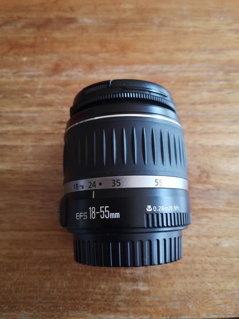Canon objectif EF-S 18-55mm f/3.5-5.6 II, TV, Hi-fi & Vidéo, Enlèvement, Comme neuf