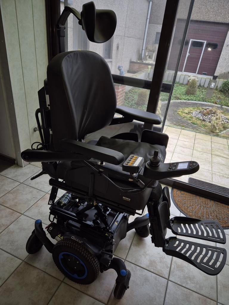 Elektrische rolstoel Quickie Q500, Ophalen, Zo goed als nieuw, Elektrische rolstoel