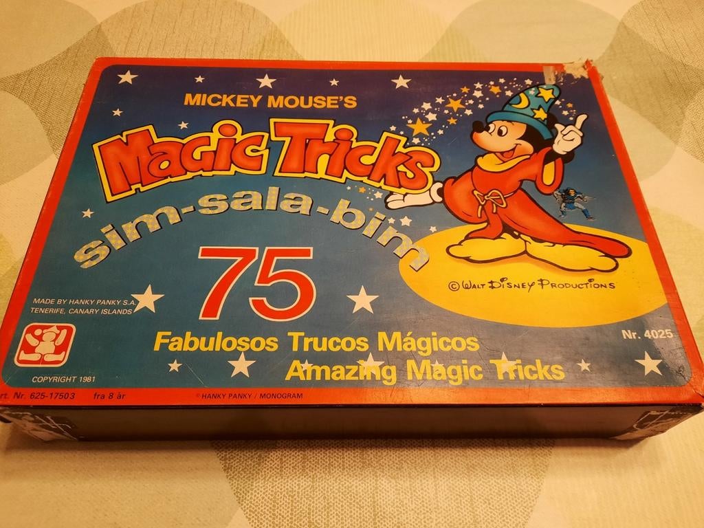Vintage 75 magic tricks, Ophalen of Verzenden, Gebruikt