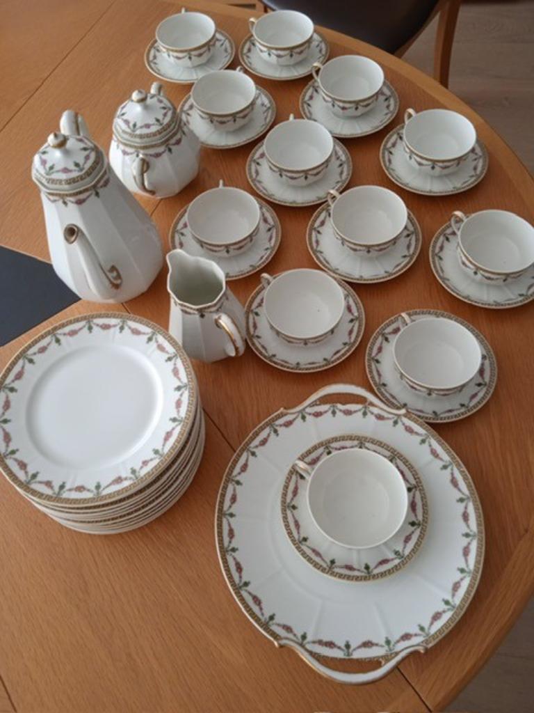 service a café de limoges, Antiquités & Art, Antiquités | Services (vaisselle) complet, Enlèvement