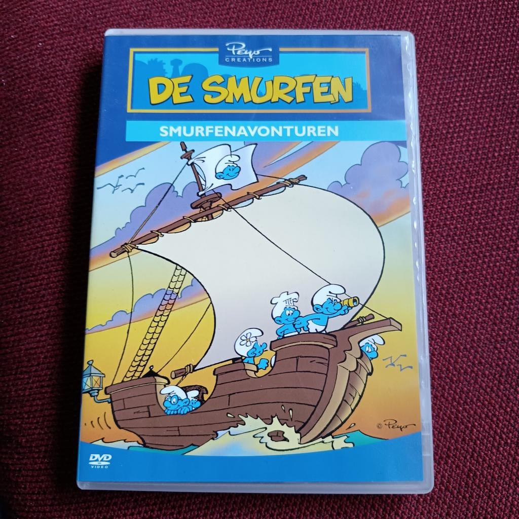 Dvd de smurfen smurfenavonturen, Ophalen of Verzenden, Zo goed als nieuw