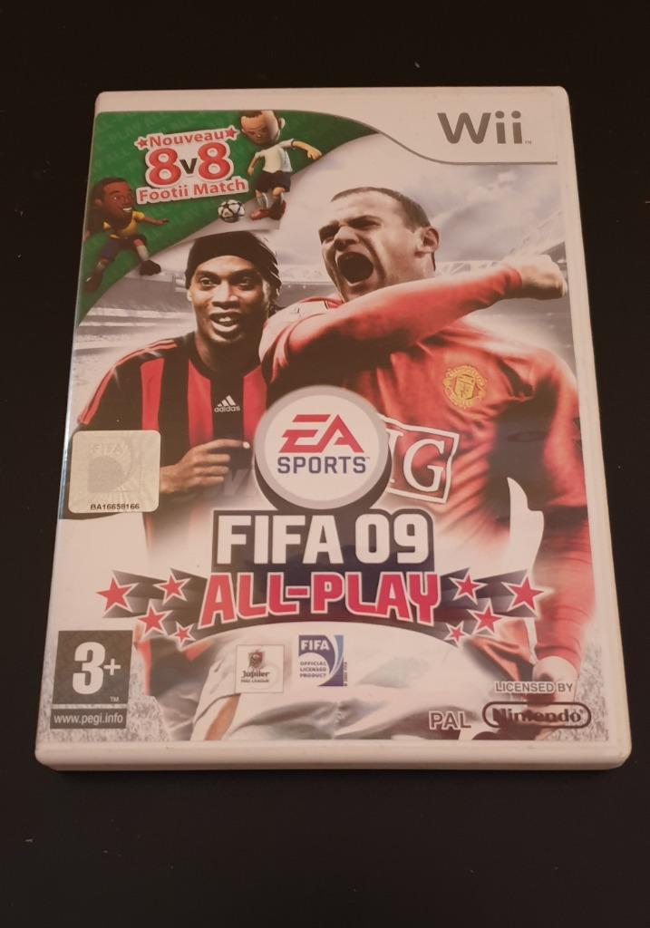 WII - Fifa All Play 09, Games en Spelcomputers, Games | Overige, 3 spelers of meer, Ophalen of Verzenden, Gebruikt, Sport