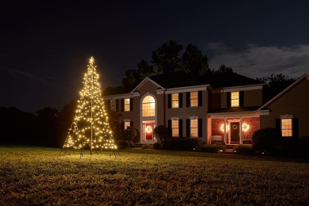 Fairybell vlaggenmast kerstboom - 300 cm, Ophalen, Zo goed als nieuw
