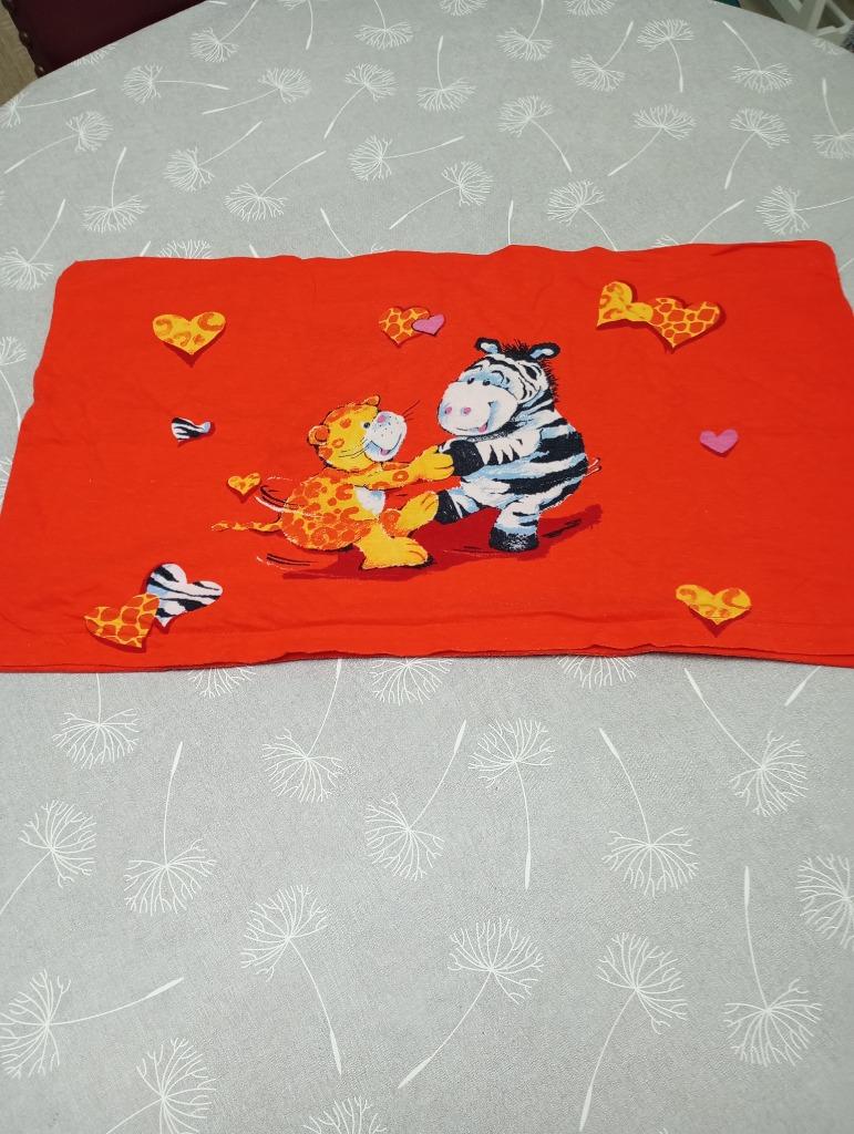 Taie d'oreiller enfant, Enlèvement, Orange, Oreiller