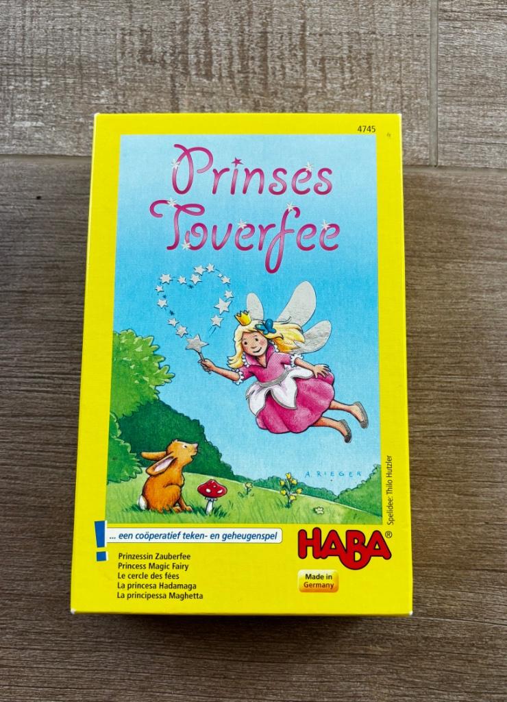 Haba Prinses Toverfee gezelschapsspel vanaf 4j, als nieuw, Kinderen en Baby's, Speelgoed | Educatief en Creatief, Ophalen of Verzenden