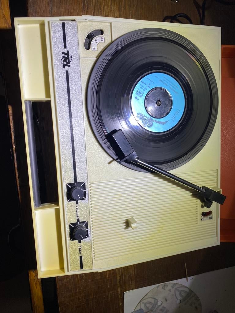 Tourna disque TRL Capci années 70, TV, Hi-fi & Vidéo, Tourne-disques