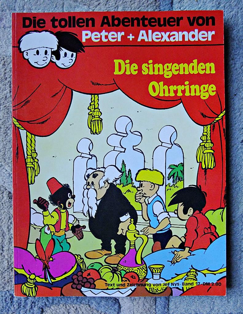 Jommeke allemand: Peter + Alexander 17: Die singenden Ohrrin, Une BD, Enlèvement ou Envoi, Comme neuf, Jef Nys