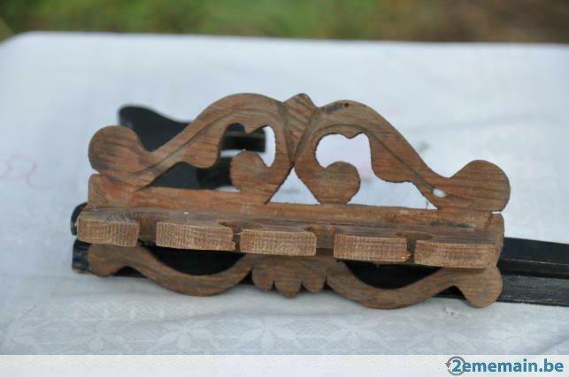 porte pipe en bois pliable, Antiquités & Art, Enlèvement ou Envoi