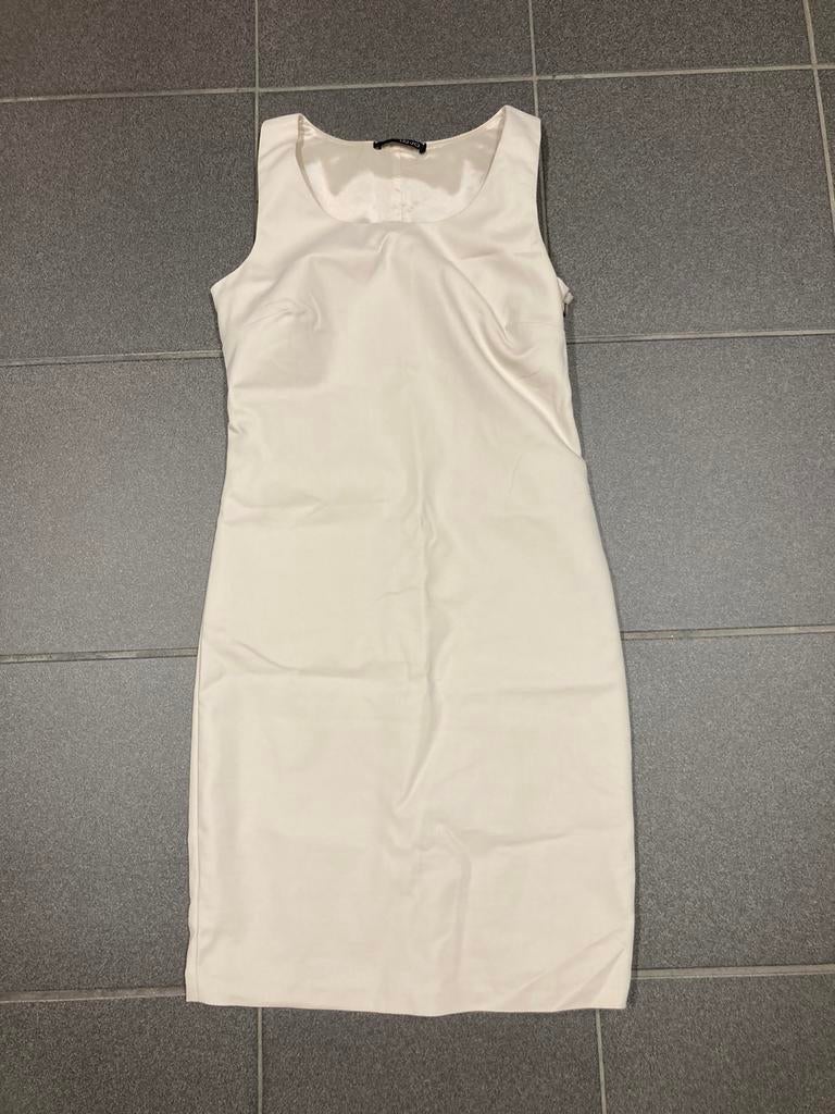 Jurk maat 40, Ophalen of Verzenden, Zo goed als nieuw, Maat 38/40 (M), Beige
