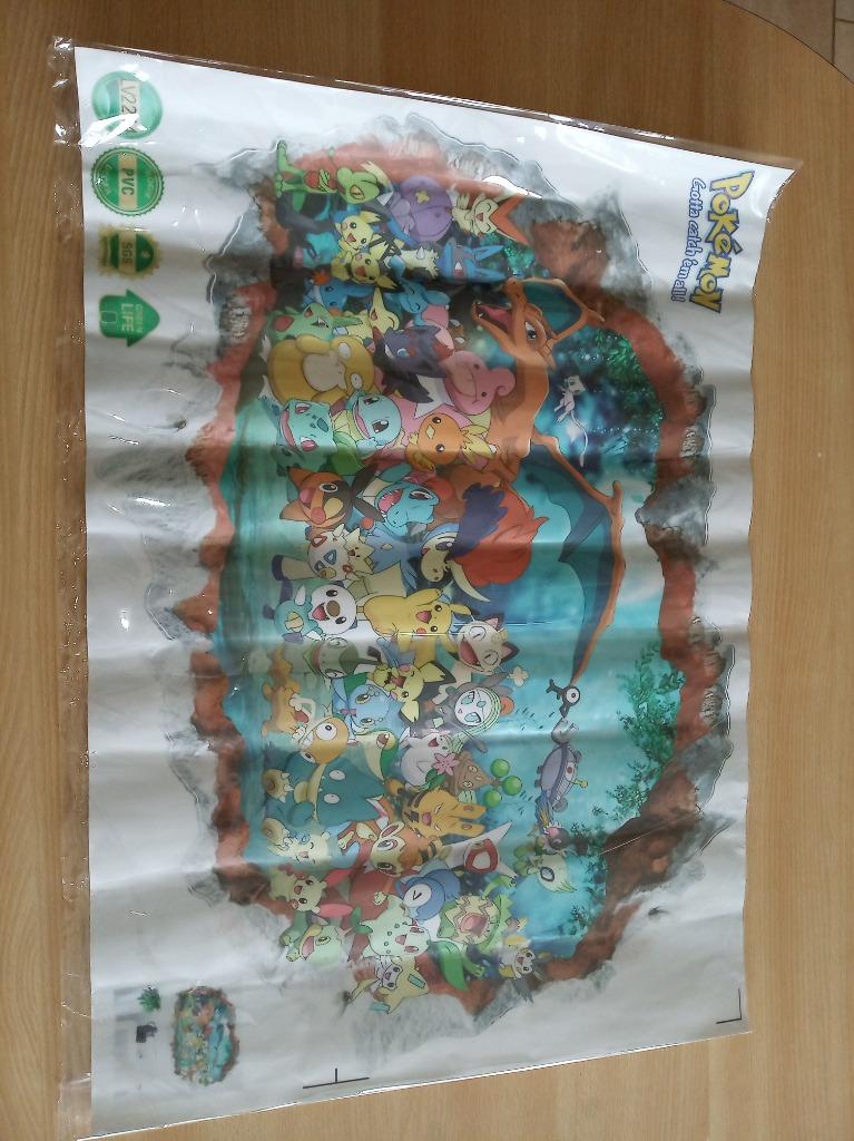 Muursticker nieuw Pokemon Go, Ophalen of Verzenden, Nieuw