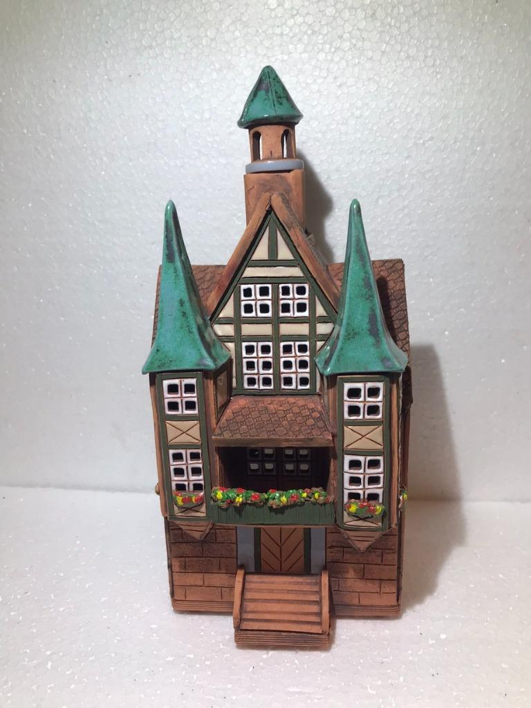 Maison de Noël en céramique C44, Divers, Noël, Neuf, Enlèvement ou Envoi