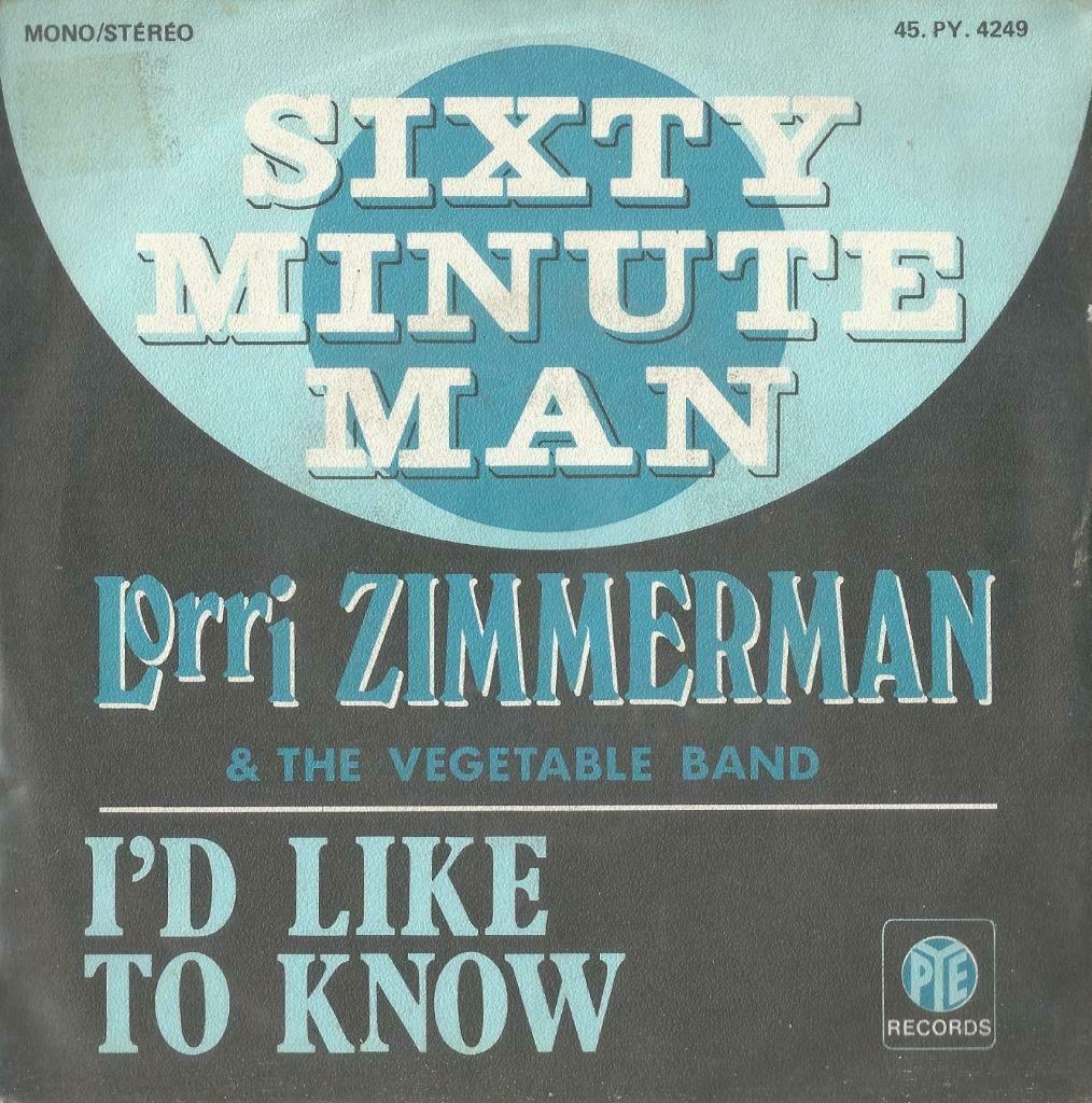 Lorri Zimmerman – Sixty minute man / I’d like to know - Sing, Ophalen of Verzenden, Gebruikt, Pop