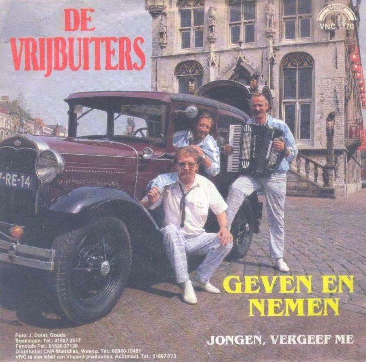 De Vrijbuiters – Geven en nemen / Jongen vergeef me – Single, Enlèvement ou Envoi, Utilisé
