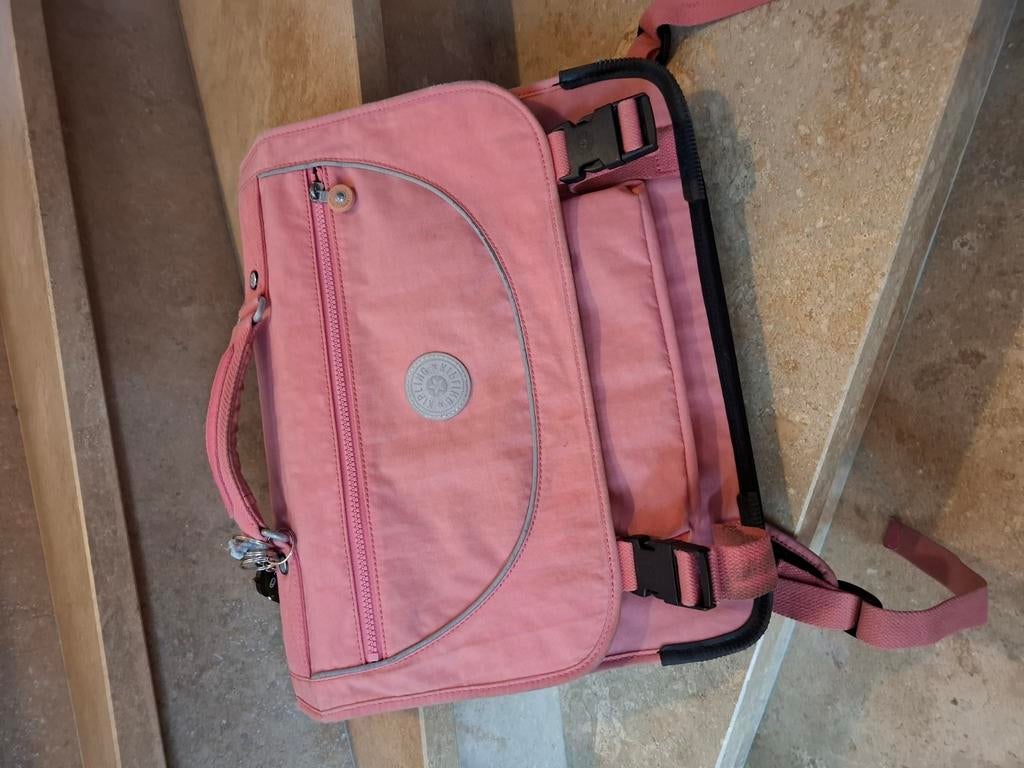 Kipling boekentas roze in nette staat, Enlèvement, Utilisé, Rose