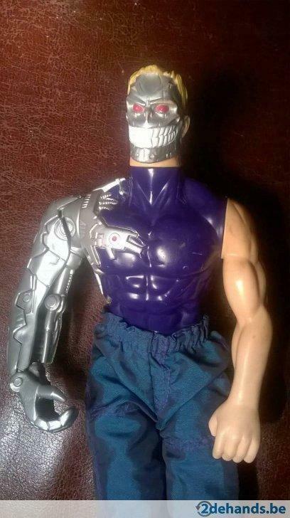 Max steel Psycho Action man Mattel 98' vintage, Ophalen of Verzenden, Gebruikt
