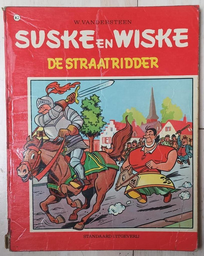 Suske en Wiske - De straatridder ( 1968 ), Boeken, Ophalen of Verzenden