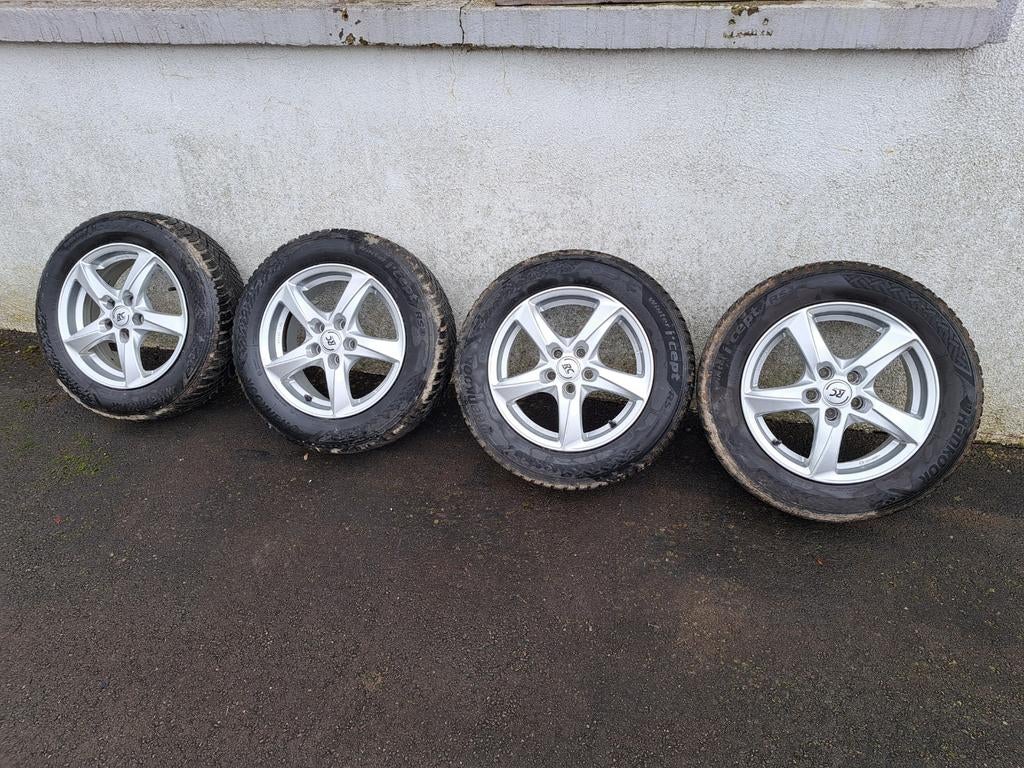 Jantes aluminium R-designe avec pneus hiver, 15 pouces, Pneus hiver, Pneu(s), Enlèvement