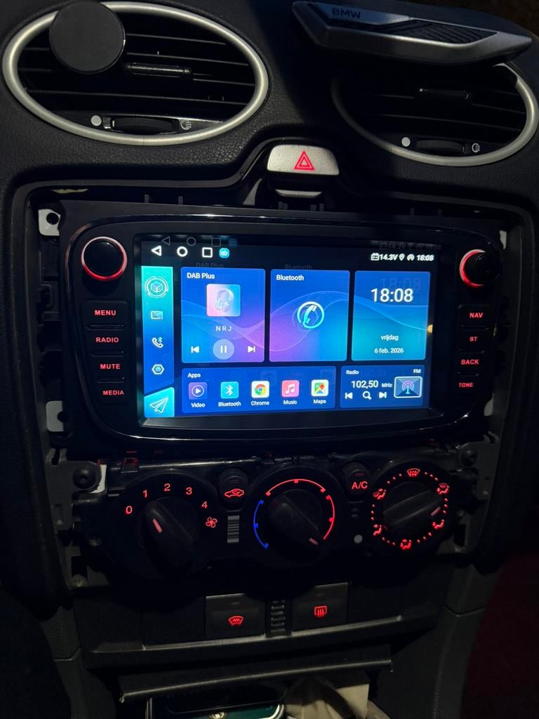 Ford focus mk2 carplay radio nieuw, Autos : Divers, Autoradios, Enlèvement, Neuf