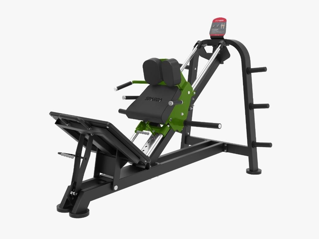 Calf hack (plate loaded), Sport en Fitness, Fitnessmaterialen, Ophalen, Zo goed als nieuw, Benen