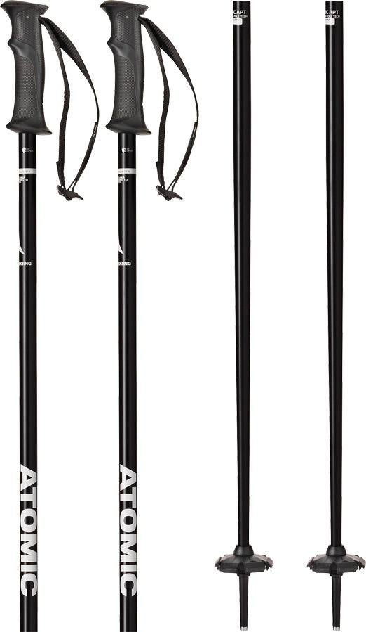 Bâtons de ski noirs ATOMIC 120 125 130 cm, Neuf, Carving, Enlèvement ou Envoi, Atomic