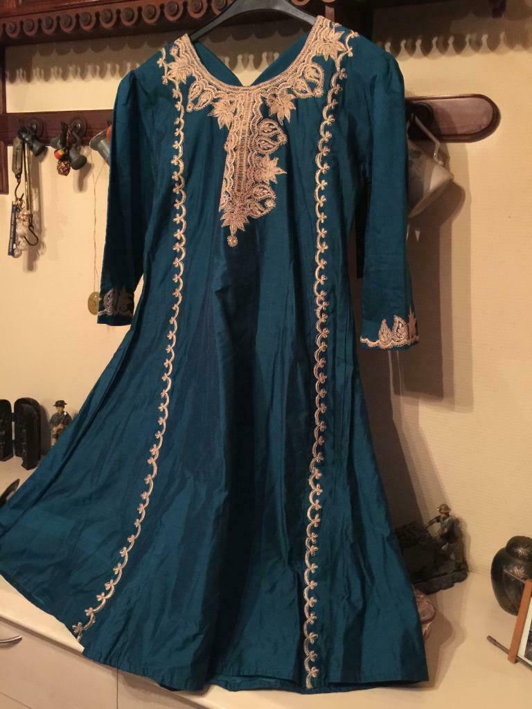 Ensemble blouse et pantalon, Ophalen of Verzenden, Zo goed als nieuw, Maat 38/40 (M), Groen