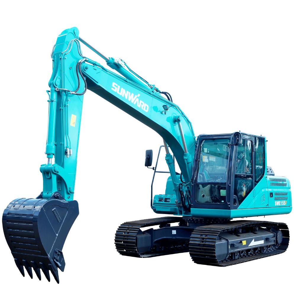 SUNWARD SWE 155F.SUNWARD SWE 155FW, Zakelijke goederen, Machines en Bouw | Kranen en Graafmachines, Graafmachine, Ophalen