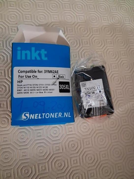 inkjet cartridge voor HP 305XL, Computers en Software, Ophalen of Verzenden, Zo goed als nieuw, Cartridge