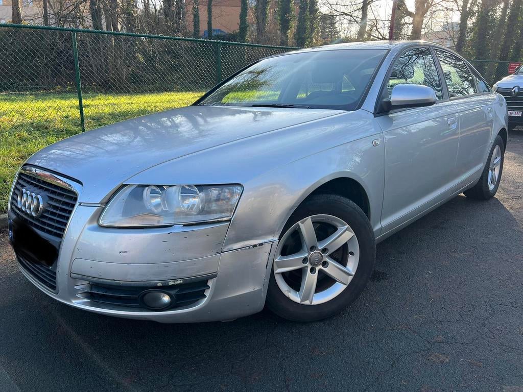 AUDI A6 2.4 i tel 0484718956 export, Autos, Cuir, Achat, Entreprise, Boîte manuelle