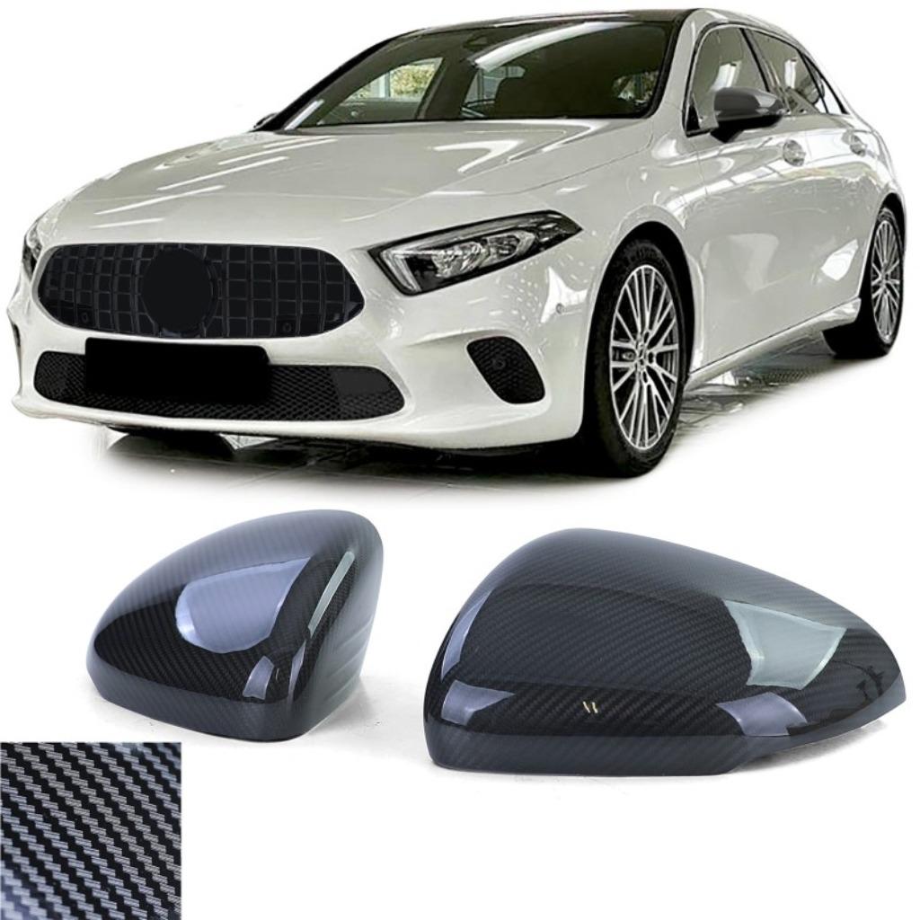 COQUE RETROVISEUR MERCEDES CLASSE A W177 (18-24) LOOK CARBON, Enlèvement