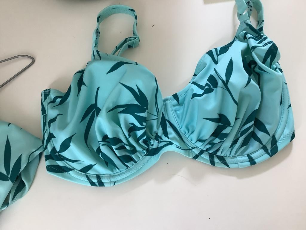 Beugelbikini Fantaisie turkoos/ groen, Kleding | Dames, Ophalen, Zo goed als nieuw, Groen, Bikini