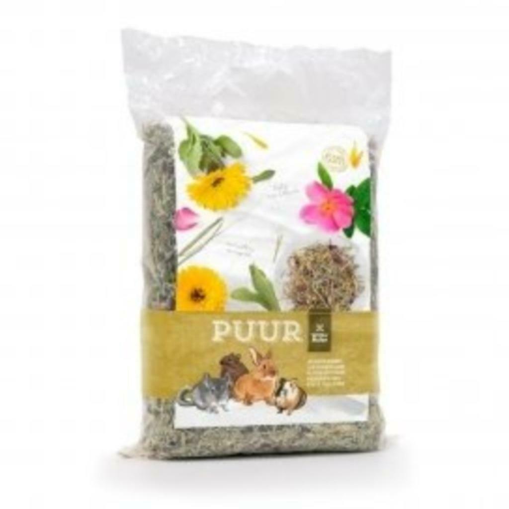 Puur weidehooi bloemen, Dieren en Toebehoren, Dierenvoeding, Knaagdier of Konijn, Ophalen of Verzenden