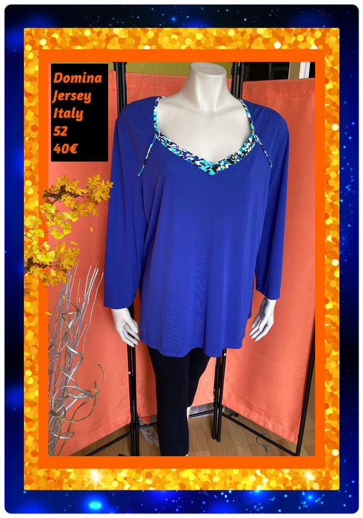 Tuniek dames 52. Domina Italy, Domina, Blauw, Maat 46/48 (XL) of groter, Ophalen of Verzenden