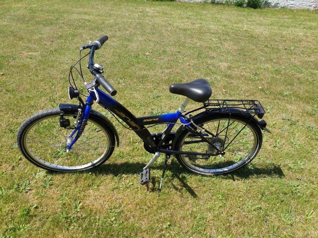 Vélo garçon bleu foncé, taille 24, Vélos & Vélomoteurs, Enlèvement