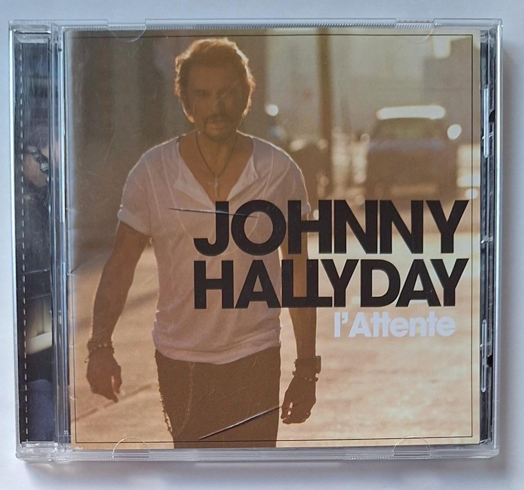 Johnny Hallyday: L'attente comme neuf, Ophalen of Verzenden, Zo goed als nieuw