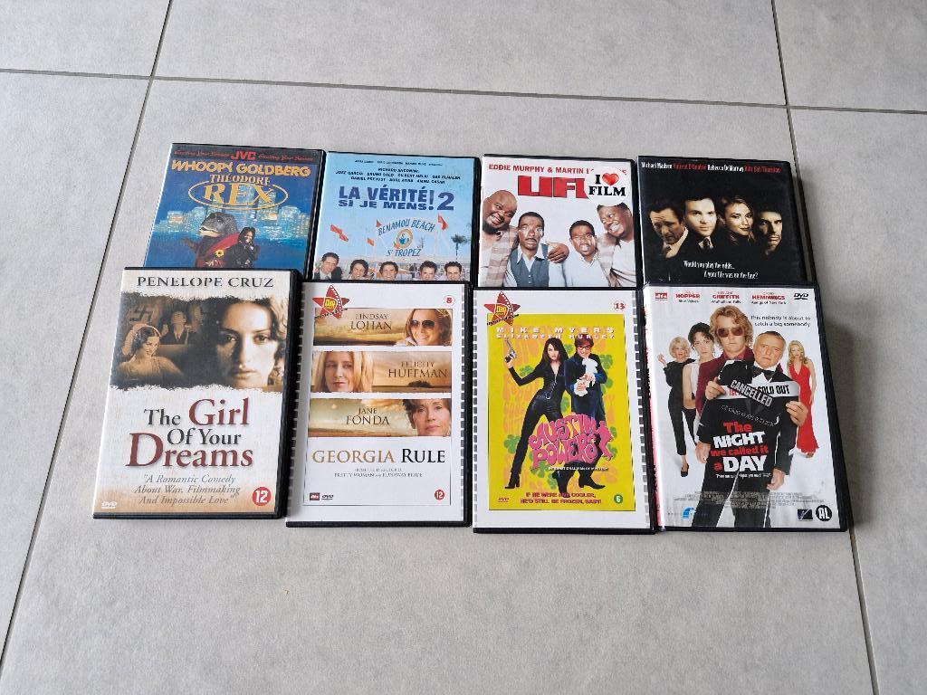 dvd's komedie €1 per stuk, Verzenden