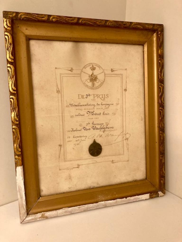 Medaille, Enlèvement