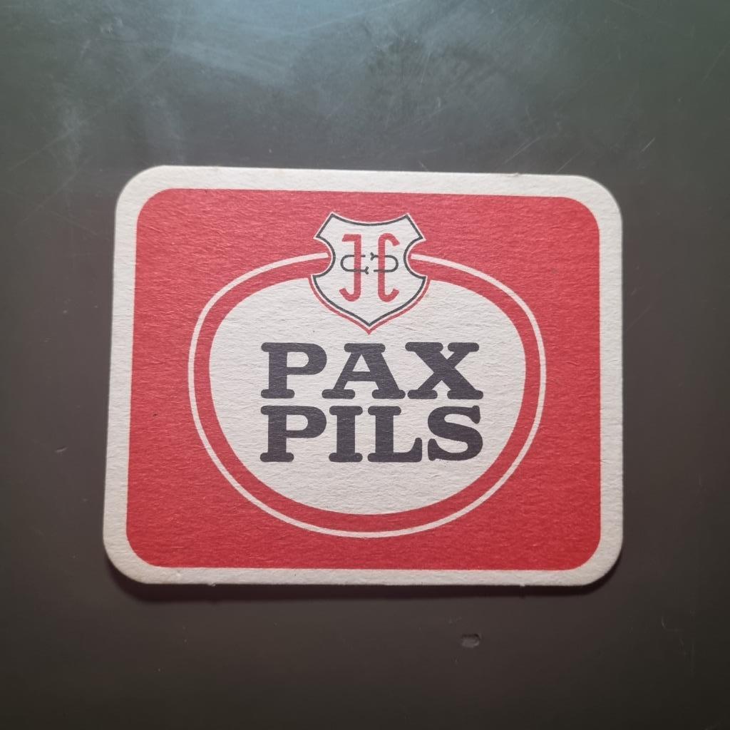 Sous Bock Pax Pils (modèle 1), Ophalen of Verzenden, Gebruikt, Viltje(s), Overige merken