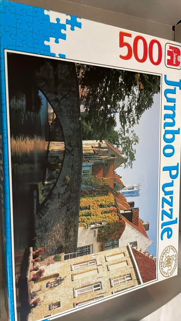 Puzzel landschap brugge, Ophalen of Verzenden, Zo goed als nieuw