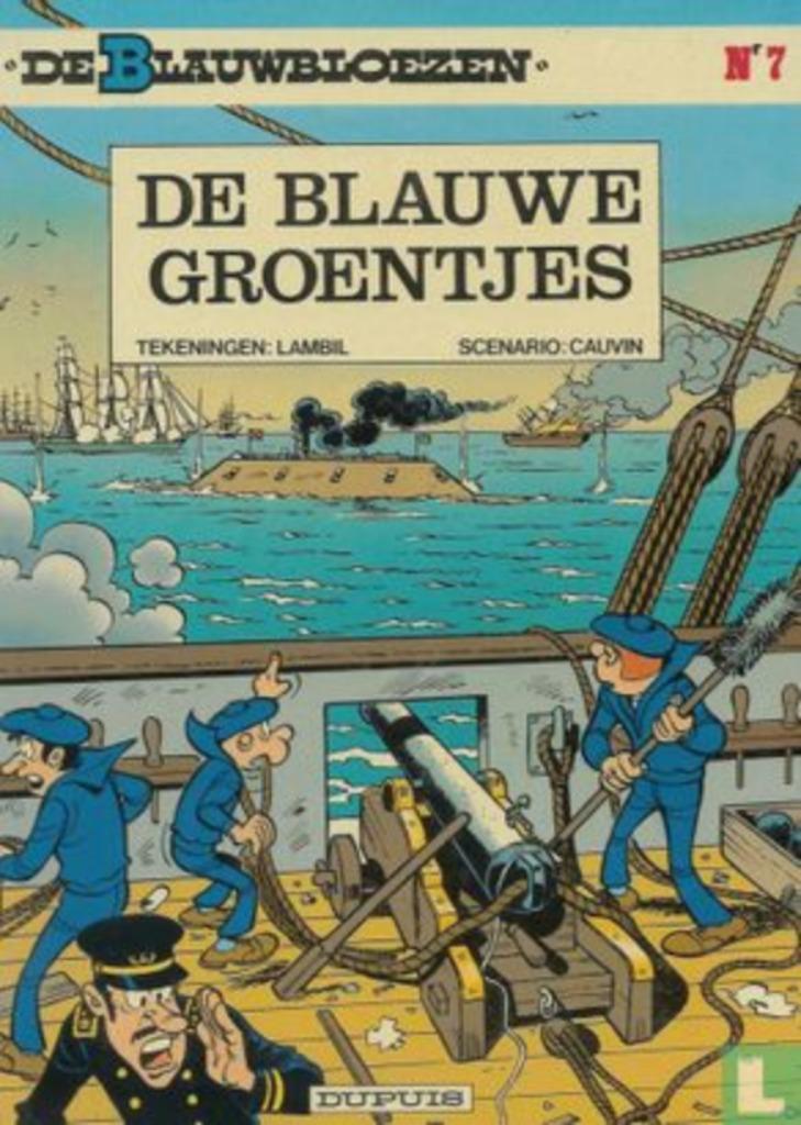De Blauwbloezen - Nr. 7 (1986) Hardcover! Als nieuw!, Boeken, Eén stripboek, Verzenden, Zo goed als nieuw