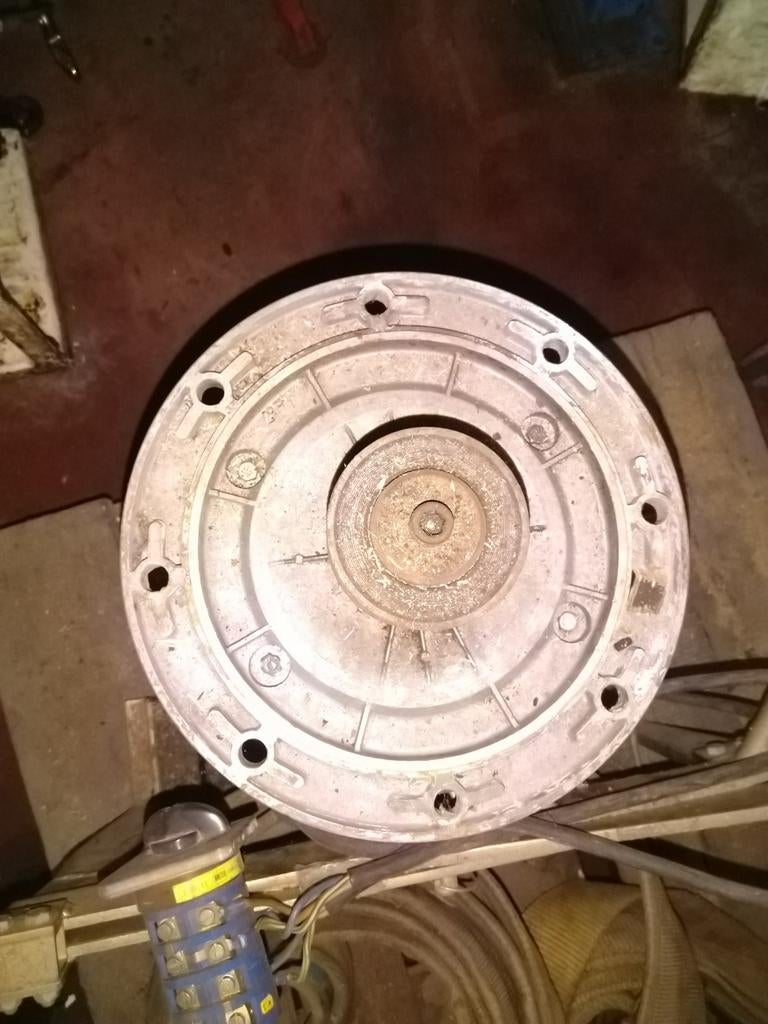 380v 2800 t/1400 rpm driefasige elektromotor, Doe-het-zelf en Bouw, Zo goed als nieuw