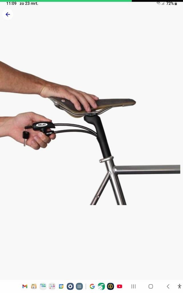 VERROUILLAGE DU VÉLO DANS VOTRE VÉLO : toujours un cadenas à, Enlèvement ou Envoi, Neuf