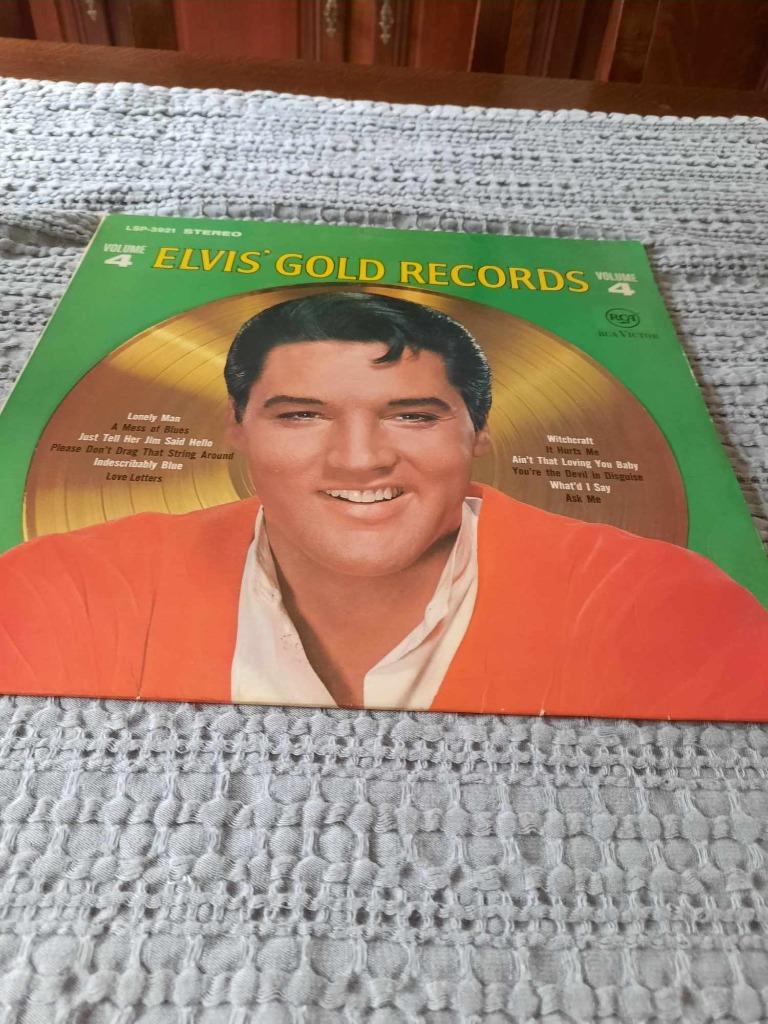 VINYL ELVIS'GOLD RECORDS VOLUME 4, Enlèvement ou Envoi, Utilisé, Pop rock