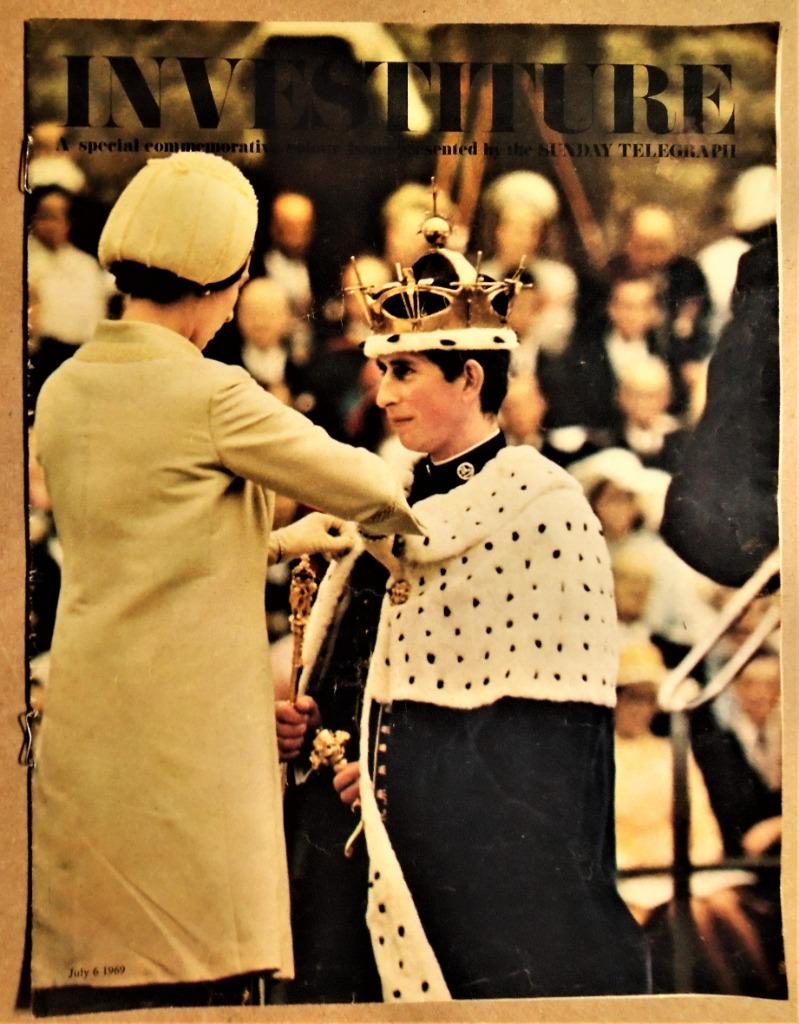 Investiture [Prince of Wales], 6 July 1969 -Sunday Telegraph, Ophalen of Verzenden, Gebruikt, Tijdschrift of Boek